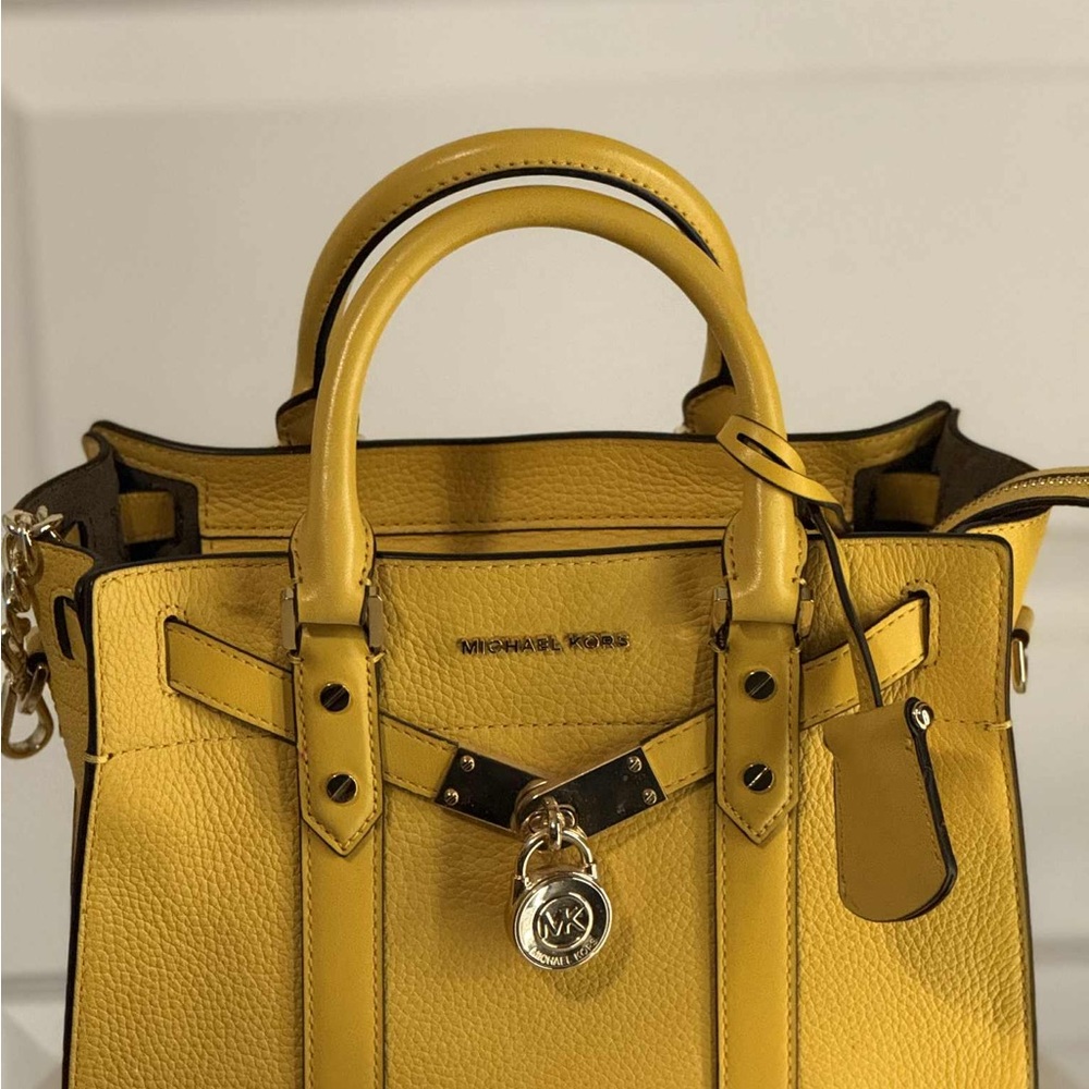 Michael Kors Mustard Yellow Satchel